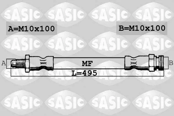 Handler.Part Brake hose SASIC 6600016 1