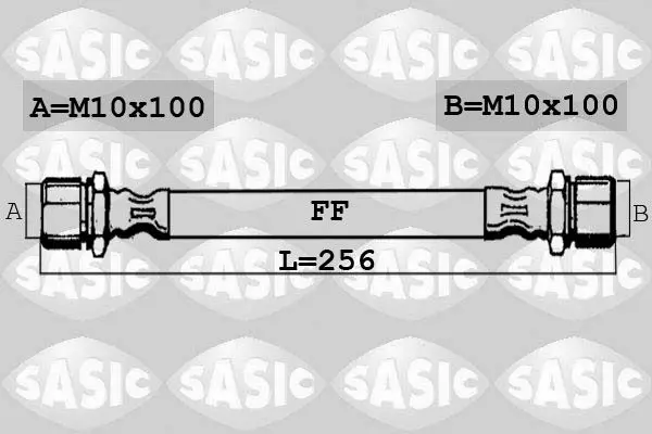 Handler.Part Brake hose SASIC 6600020 1