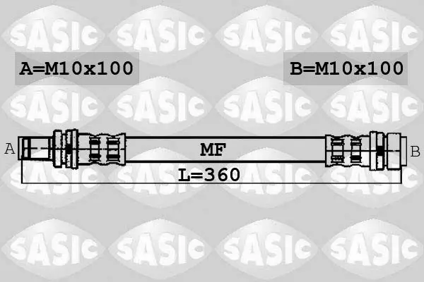 Handler.Part Brake hose SASIC 6600048 1