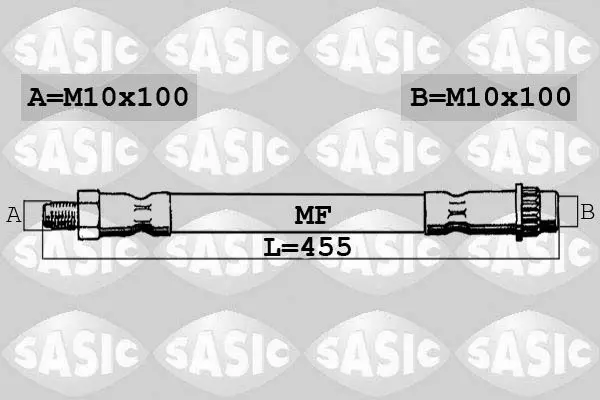 Handler.Part Brake hose SASIC 6604012 1