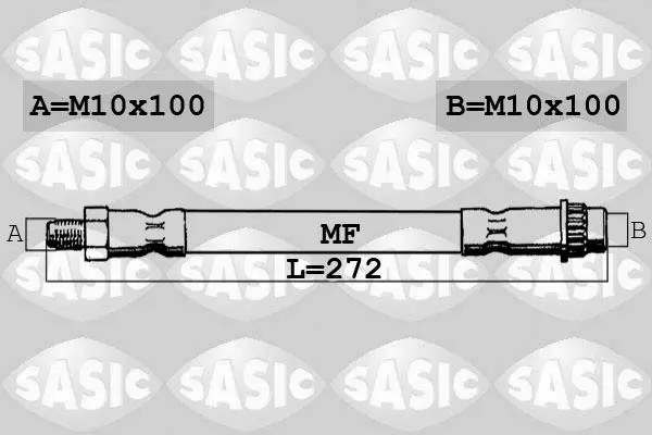 Handler.Part Brake hose SASIC 6604014 1