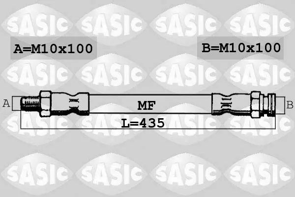 Handler.Part Brake hose SASIC 6606002 1