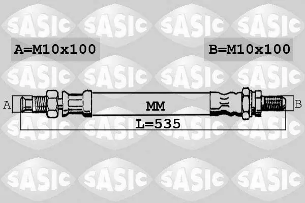 Handler.Part Brake hose SASIC 6606005 1