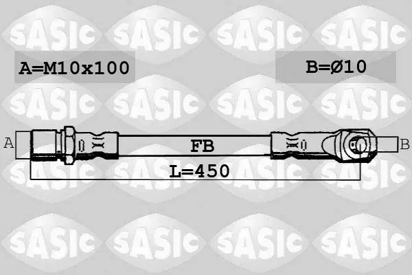 Handler.Part Brake hose SASIC 6606015 1