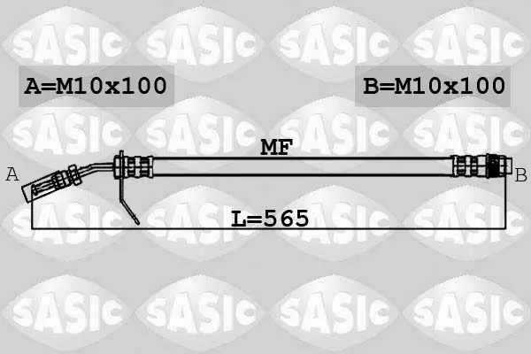 Handler.Part Brake hose SASIC 6606074 1