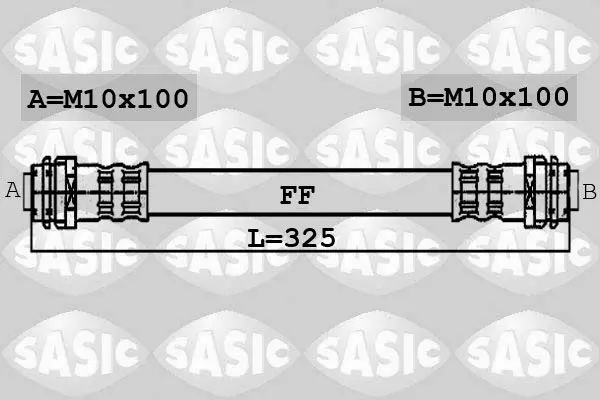 Handler.Part Brake hose SASIC 6606085 1