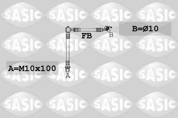 Handler.Part Brake hose SASIC 6606092 1