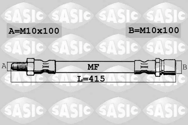 Handler.Part Brake hose SASIC 6606121 1