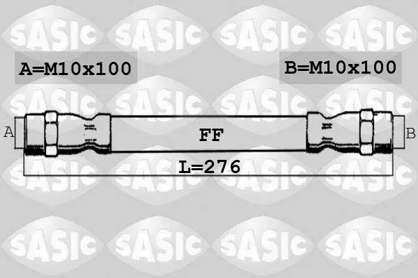 Handler.Part Brake hose SASIC 6606145 1