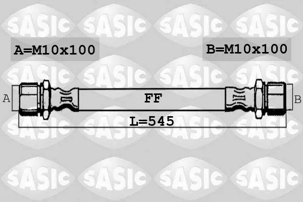 Handler.Part Brake hose SASIC 6606191 1