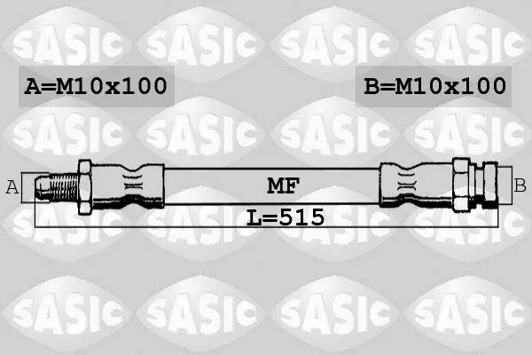 Handler.Part Brake hose SASIC 6606225 1