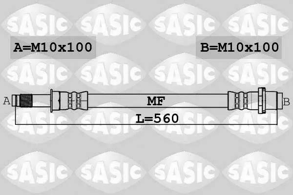 Handler.Part Brake hose SASIC 6606241 1