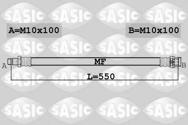 Handler.Part Brake hose SASIC 6606255 1