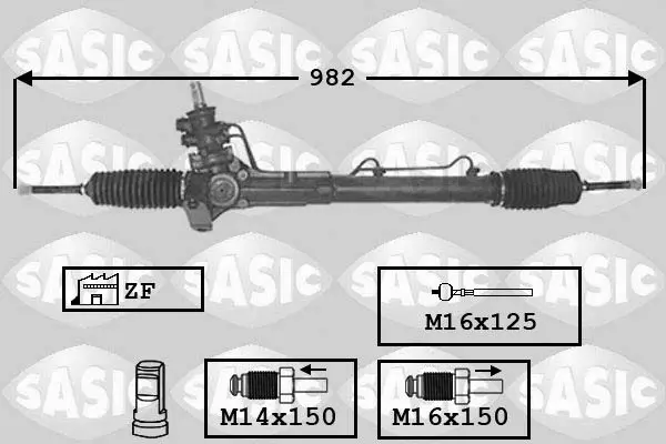 Handler.Part Steering gear SASIC 7006014 1