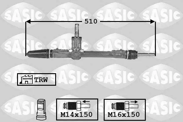 Handler.Part Steering gear SASIC 7006037 1