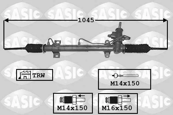 Handler.Part Steering gear SASIC 7006044 1