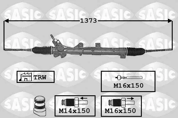 Handler.Part Steering gear SASIC 7006051 1