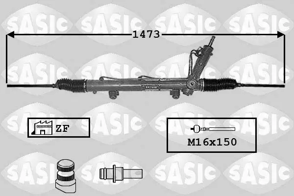 Handler.Part Steering gear SASIC 7006062 1