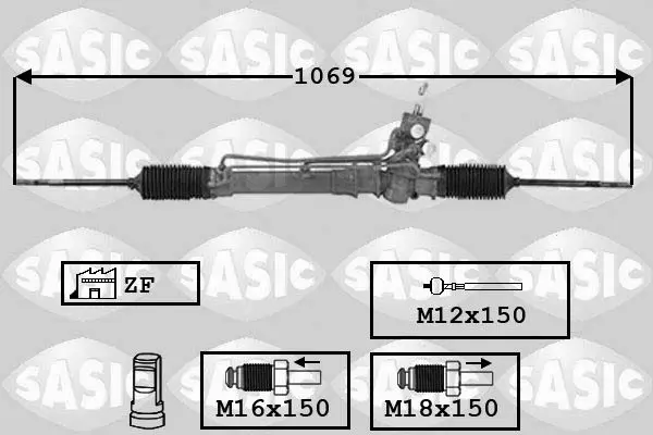 Handler.Part Steering gear SASIC 7006071 1