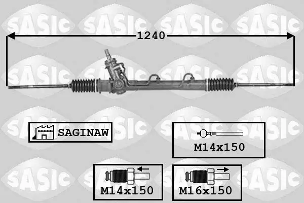 Handler.Part Steering gear SASIC 7006077 1