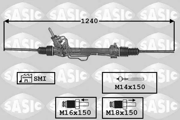 Handler.Part Steering gear SASIC 7006122 1