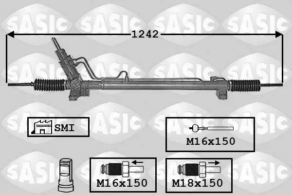 Handler.Part Steering gear SASIC 7006130 1