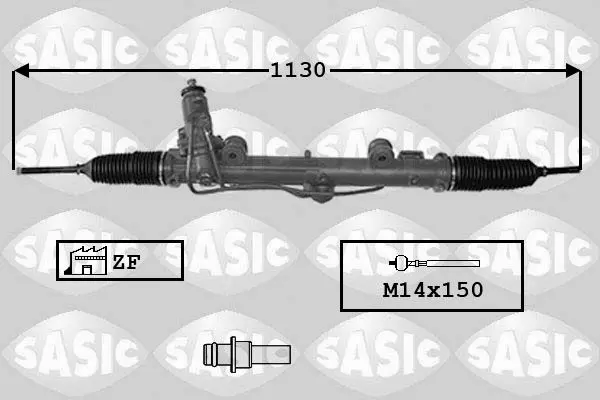 Handler.Part Steering gear SASIC 7006158 1