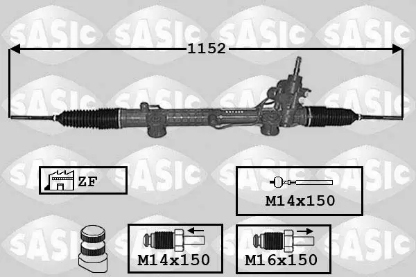 Handler.Part Steering gear SASIC 7006160 1