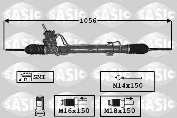 Handler.Part Steering gear SASIC 7006169 1