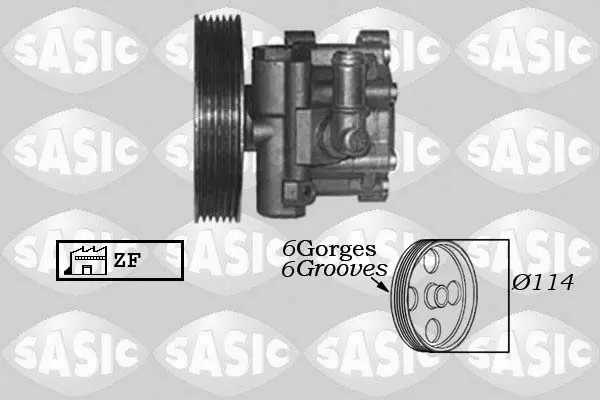 Handler.Part Hydraulic pump, steering system SASIC 7070013 1