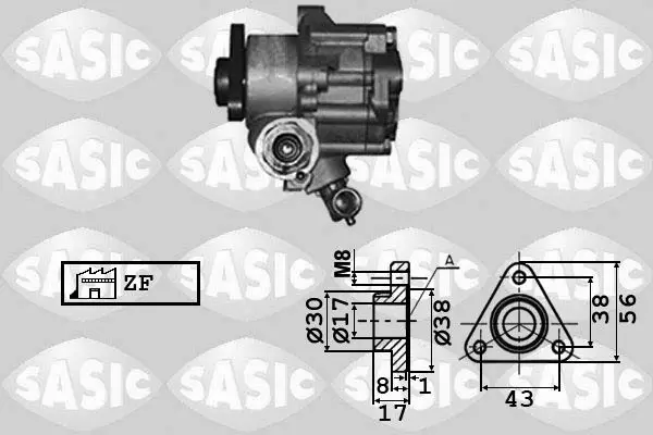 Handler.Part Hydraulic pump, steering system SASIC 7076002 1