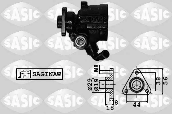 Handler.Part Hydraulic pump, steering system SASIC 7076003 1