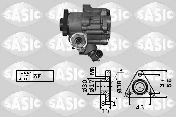 Handler.Part Hydraulic pump, steering system SASIC 7076004 1