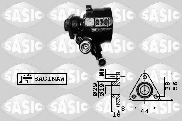 Handler.Part Hydraulic pump, steering system SASIC 7076005 1