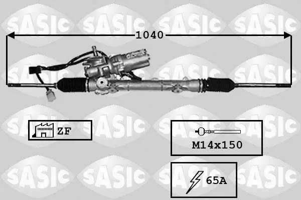 Handler.Part Steering gear SASIC 7170024 1