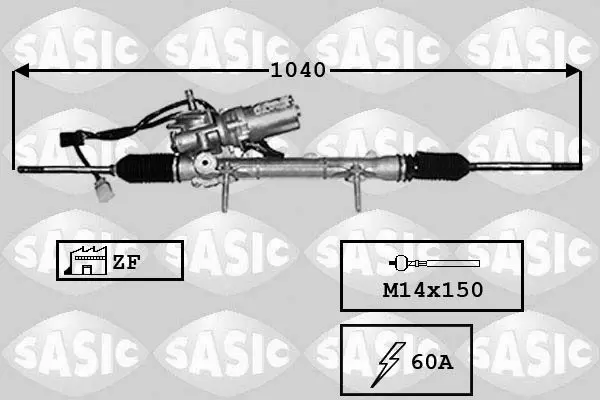 Handler.Part Steering gear SASIC 7170029 1