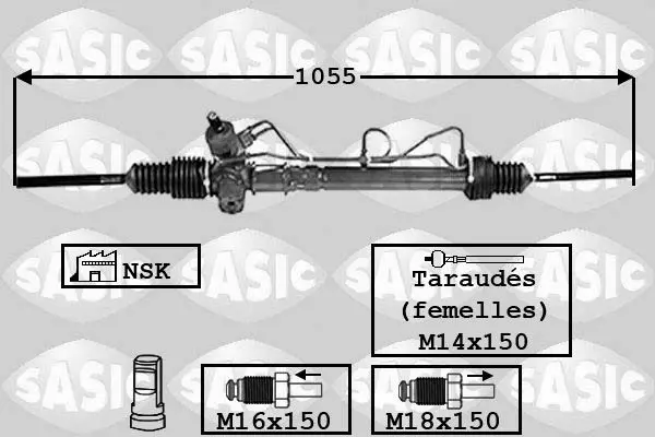 Handler.Part Steering gear SASIC 7174005 1