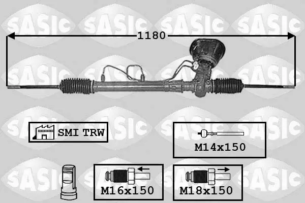 Handler.Part Steering gear SASIC 7174009 1