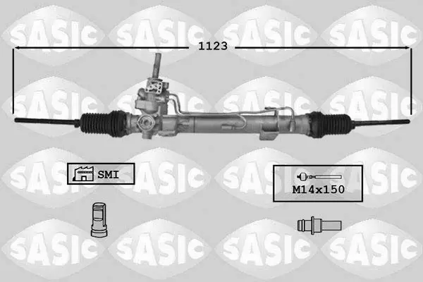 Handler.Part Steering gear SASIC 7174022 1