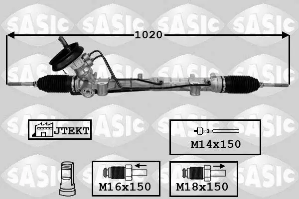 Handler.Part Steering gear SASIC 7174029 1