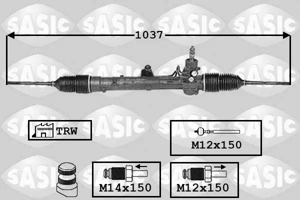 Handler.Part Steering gear SASIC 7176014 1