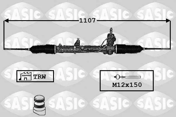 Handler.Part Steering gear SASIC 7176049 1