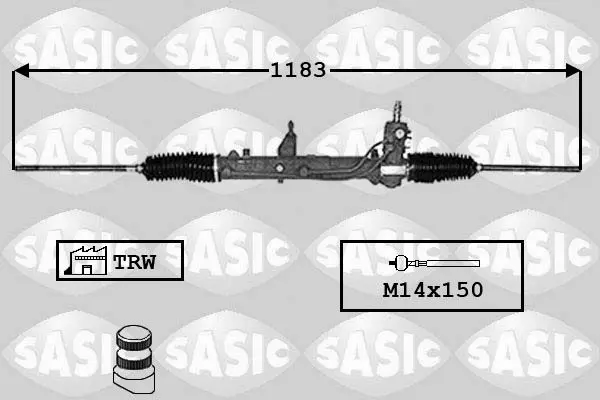 Handler.Part Steering gear SASIC 7176050 1