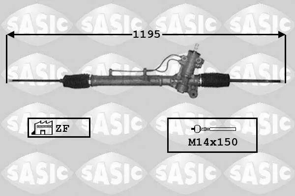 Handler.Part Steering gear SASIC 7176057 1