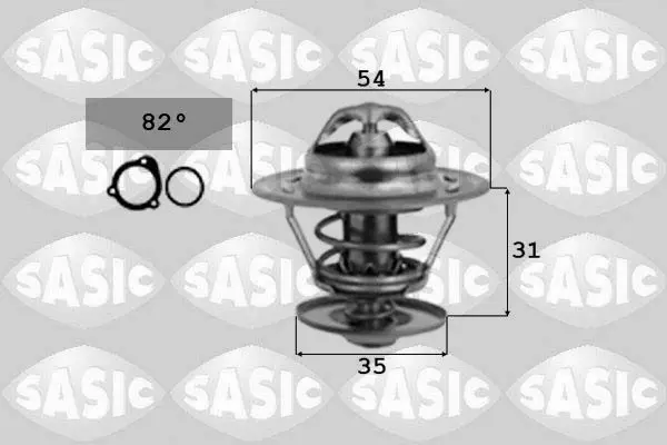 Handler.Part Thermostat, coolant SASIC 9000163 1