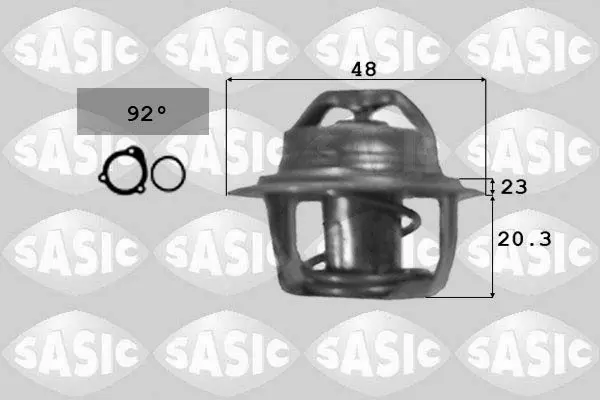 Handler.Part Thermostat, coolant SASIC 9000295 1