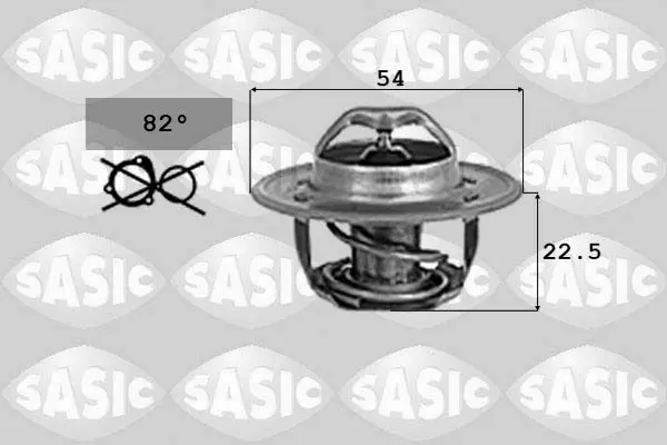 Handler.Part Thermostat, coolant SASIC 9000726 1