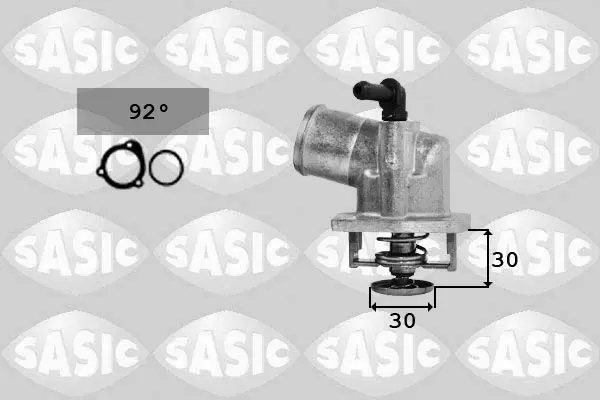 Handler.Part Thermostat, coolant SASIC 9000728 1