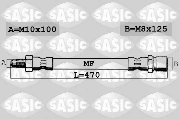 Handler.Part Brake hose SASIC SBH0137 1