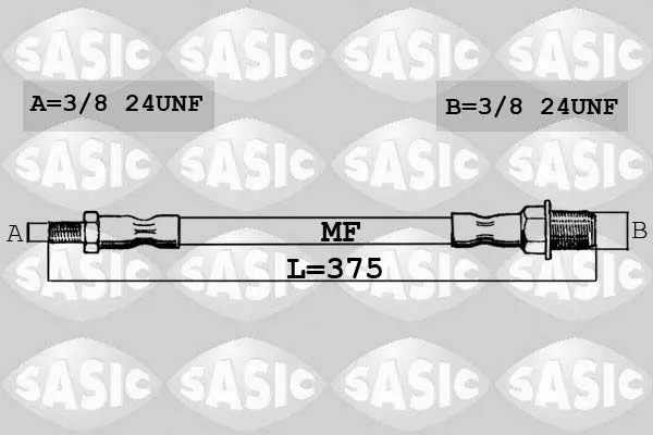 Handler.Part Brake hose SASIC SBH0162 1